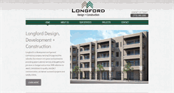 Desktop Screenshot of longfordconstruction.com